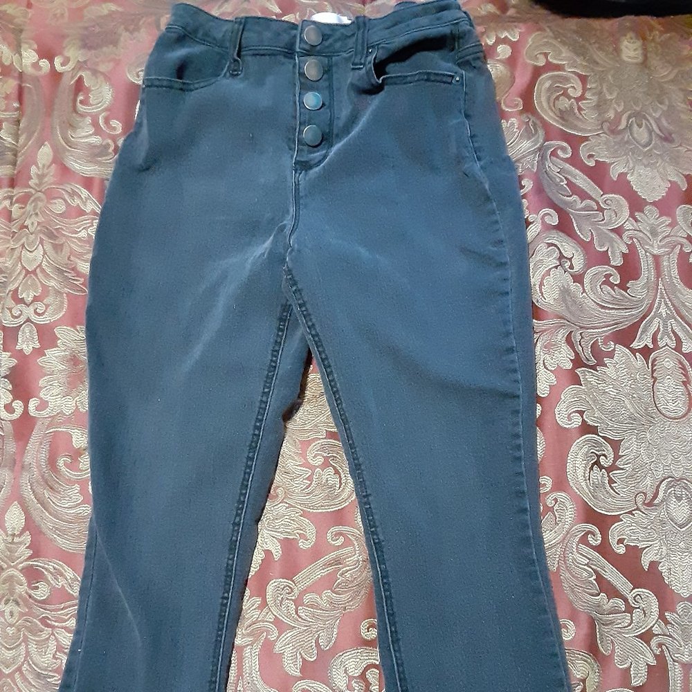 black, pants